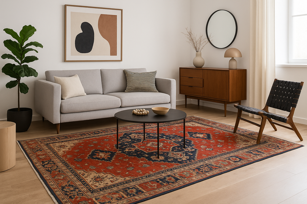 Style your study room with vintage rugs